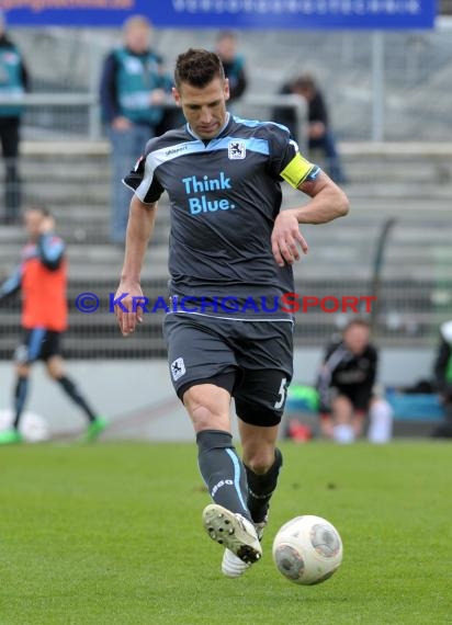 2. Bundesliga SV Sandhausen - TSV 1860 München Hardtwaldstadion Sandhausen 01.03.2014 (© Kraichgausport / Loerz)